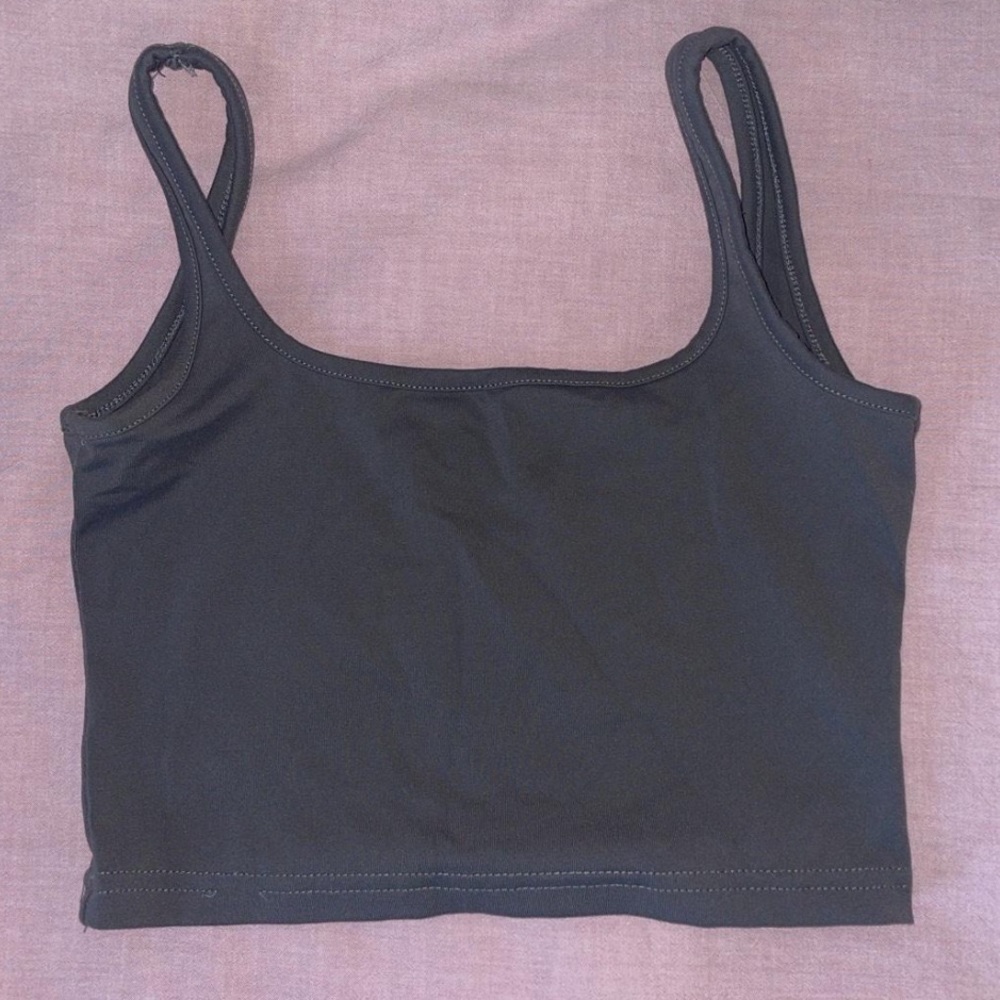 shein grey tank top